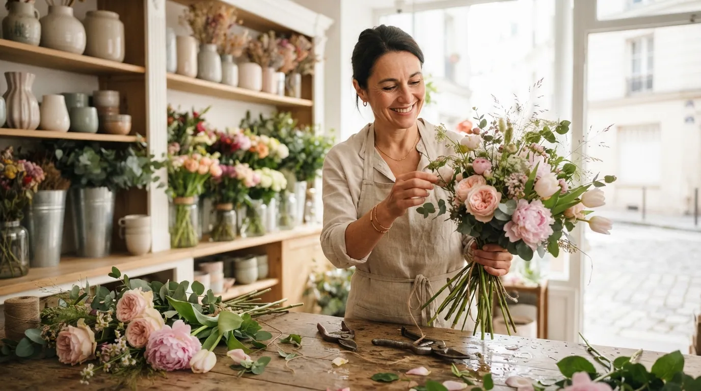 Fleuristes en France : un métier entre savoir-faire, commerce local et nouvelles tendances