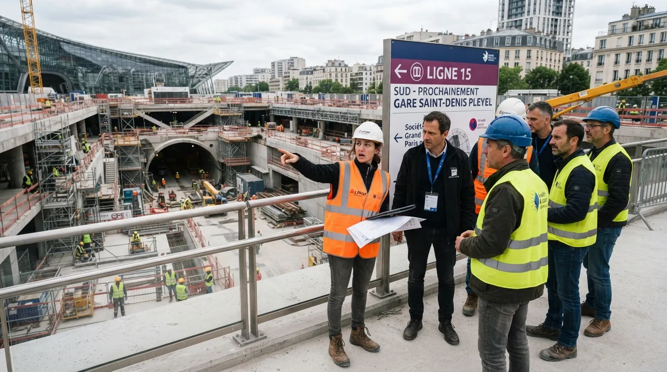 Paris : le Grand Paris Express avance sur plusieurs chantiers en Île-de-France