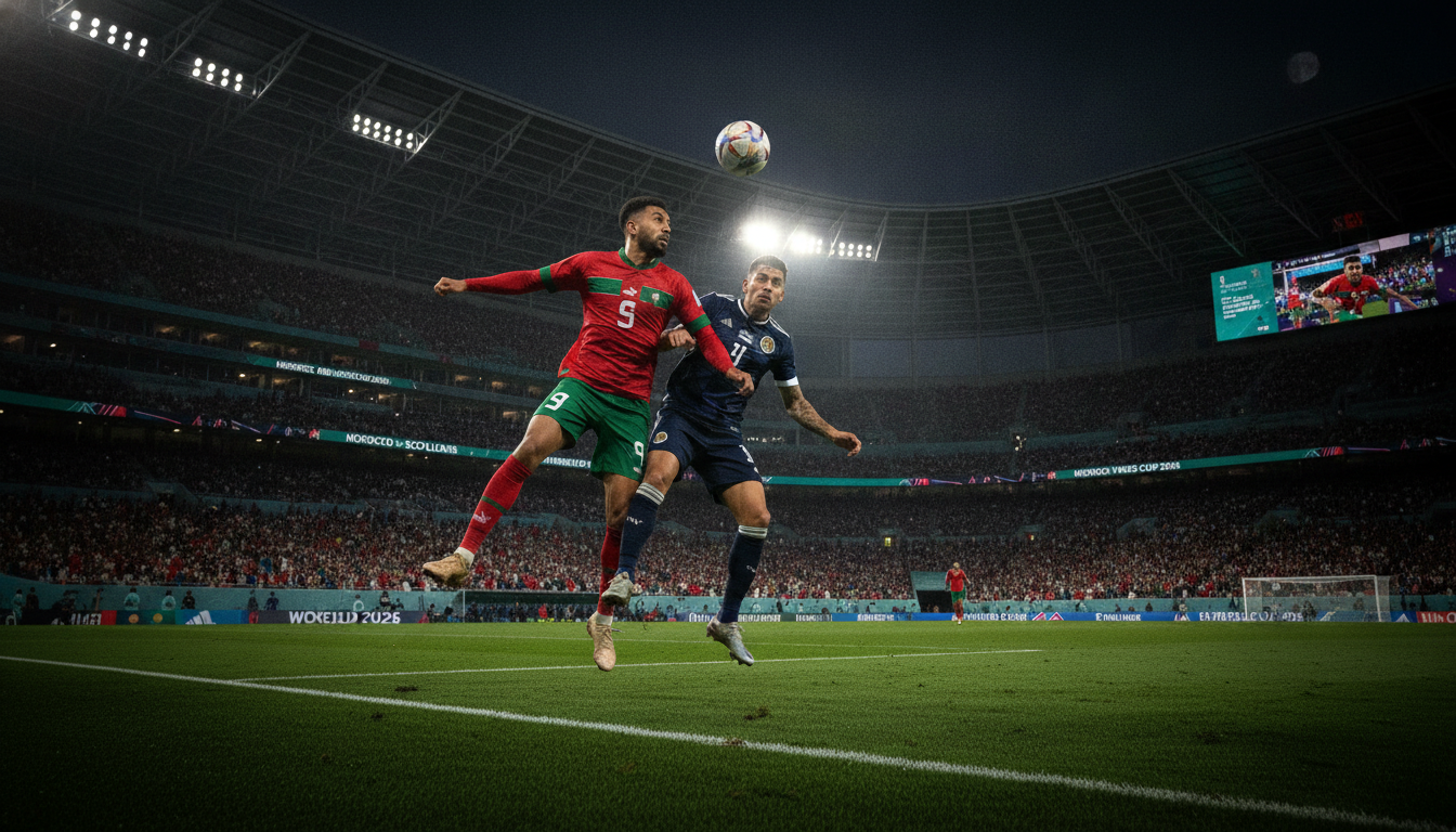 Maroc – Écosse : date, heure, TV et enjeux (CM 2026)
