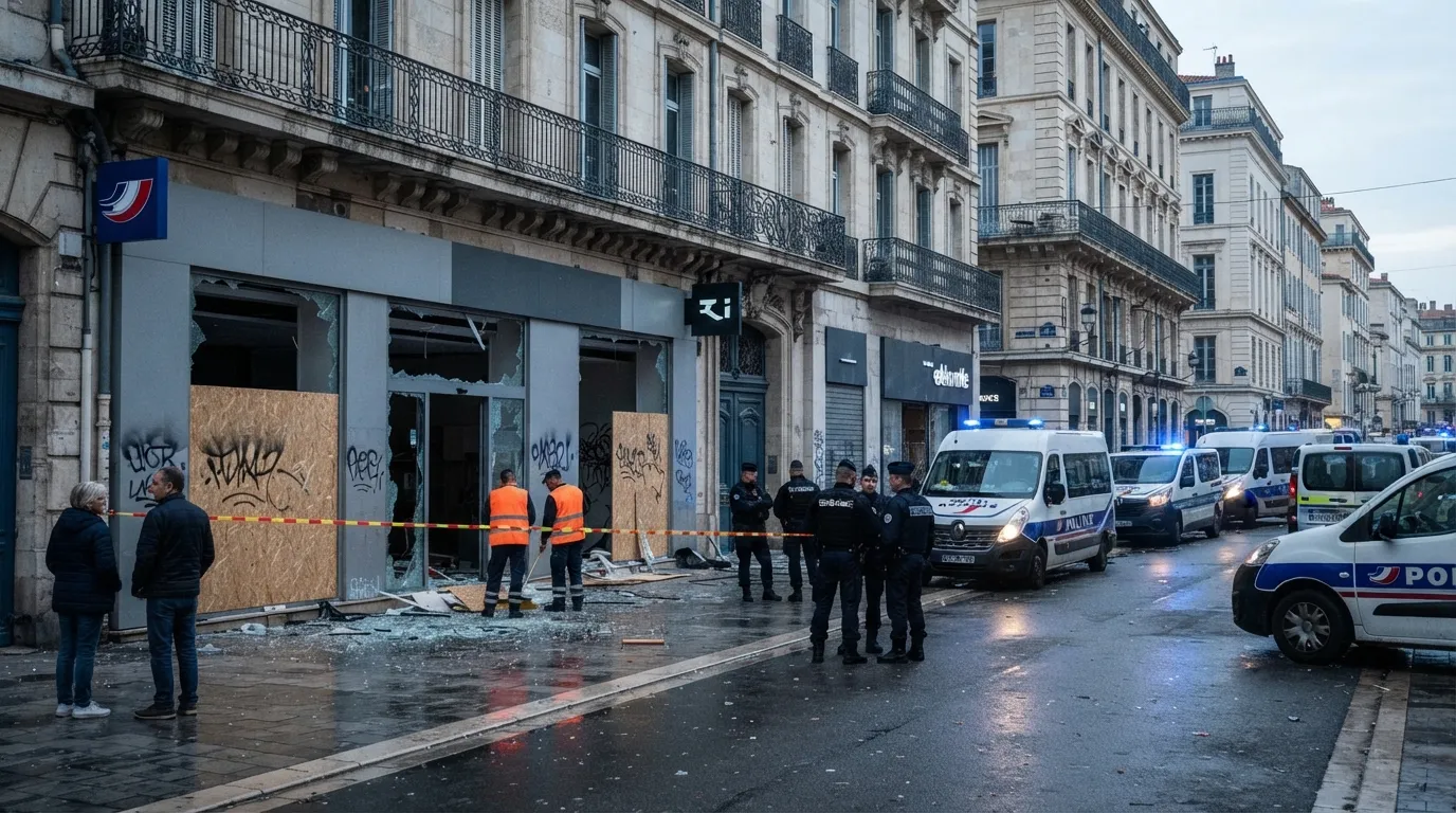 Marseille après le 17 octobre : pillages, chiffres contestés et rassemblements interdits