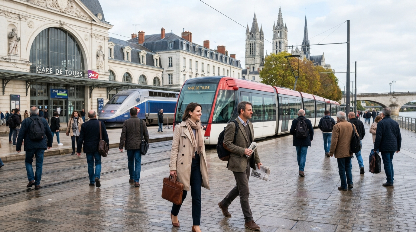 Tours : TGV, CHU et attractivité du Centre-Val de Loire