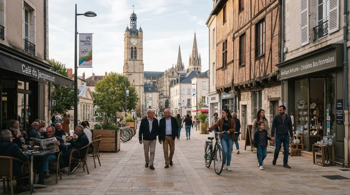 Moulins : une petite capitale bourbonnaise entre patrimoine, revitalisation et nouveaux défis