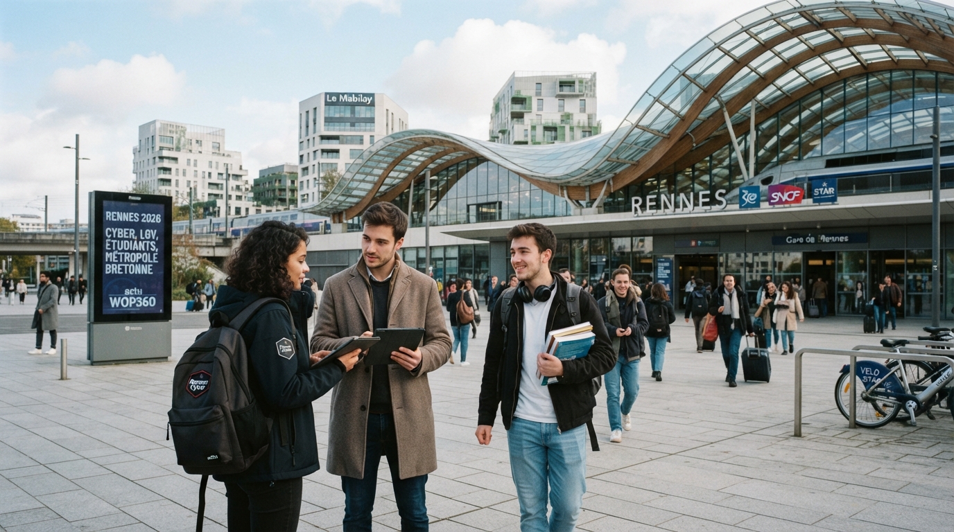 Rennes : la métropole bretonne renforce la cybersécurité et l'attractivité numérique