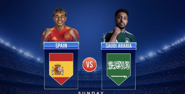Sport — spain vs saudi arabia: Spain vs Saudi Arabia World Cup 2026: time, TV and preview