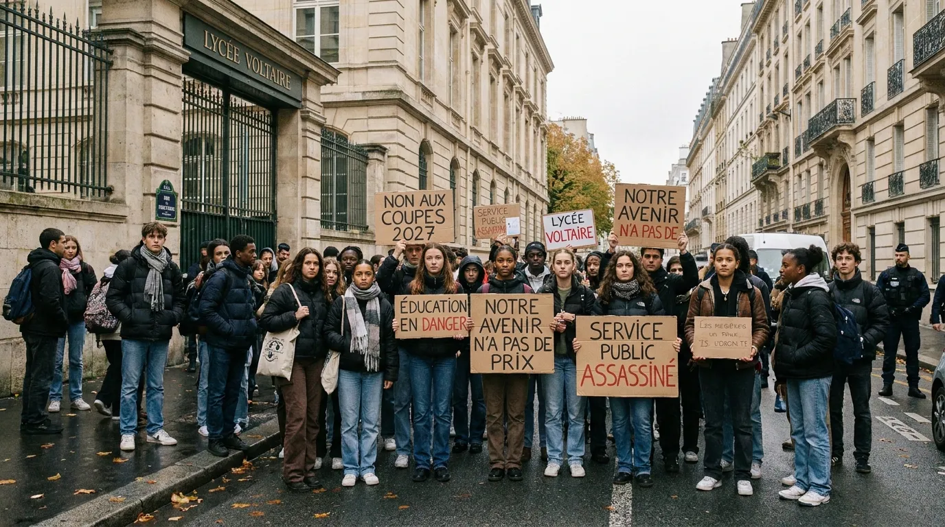Actualités France : lycées, budget 2027 et tensions à l’école