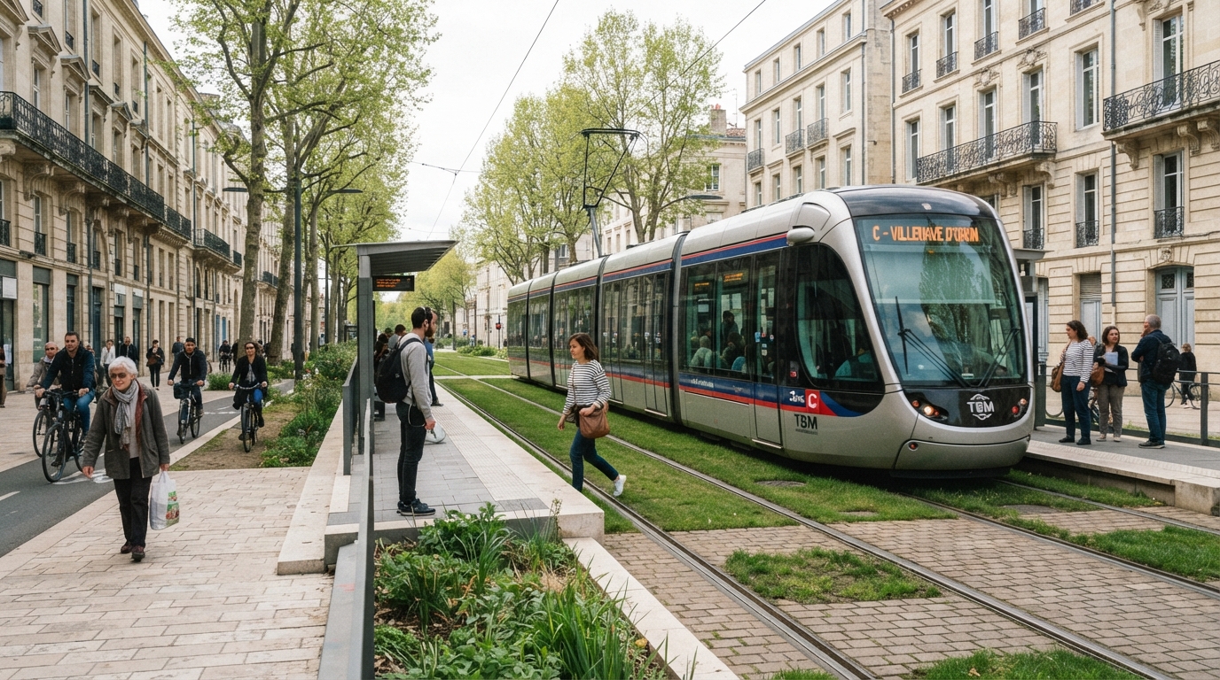 Bordeaux : la métropole atlantique poursuit l'extension du tramway