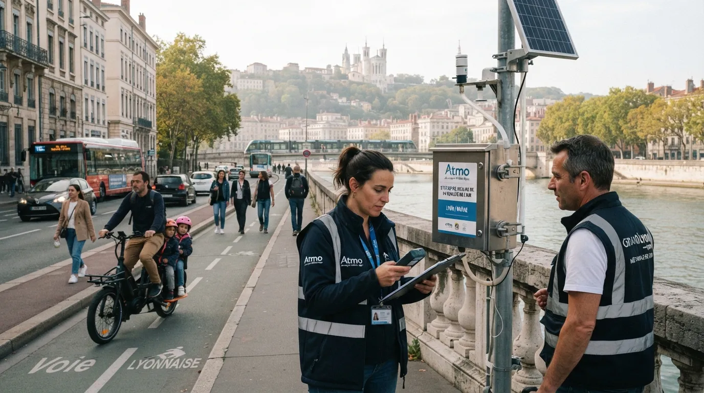 Lyon : la métropole renforce la surveillance de la qualité de l'air à la rentrée 2026