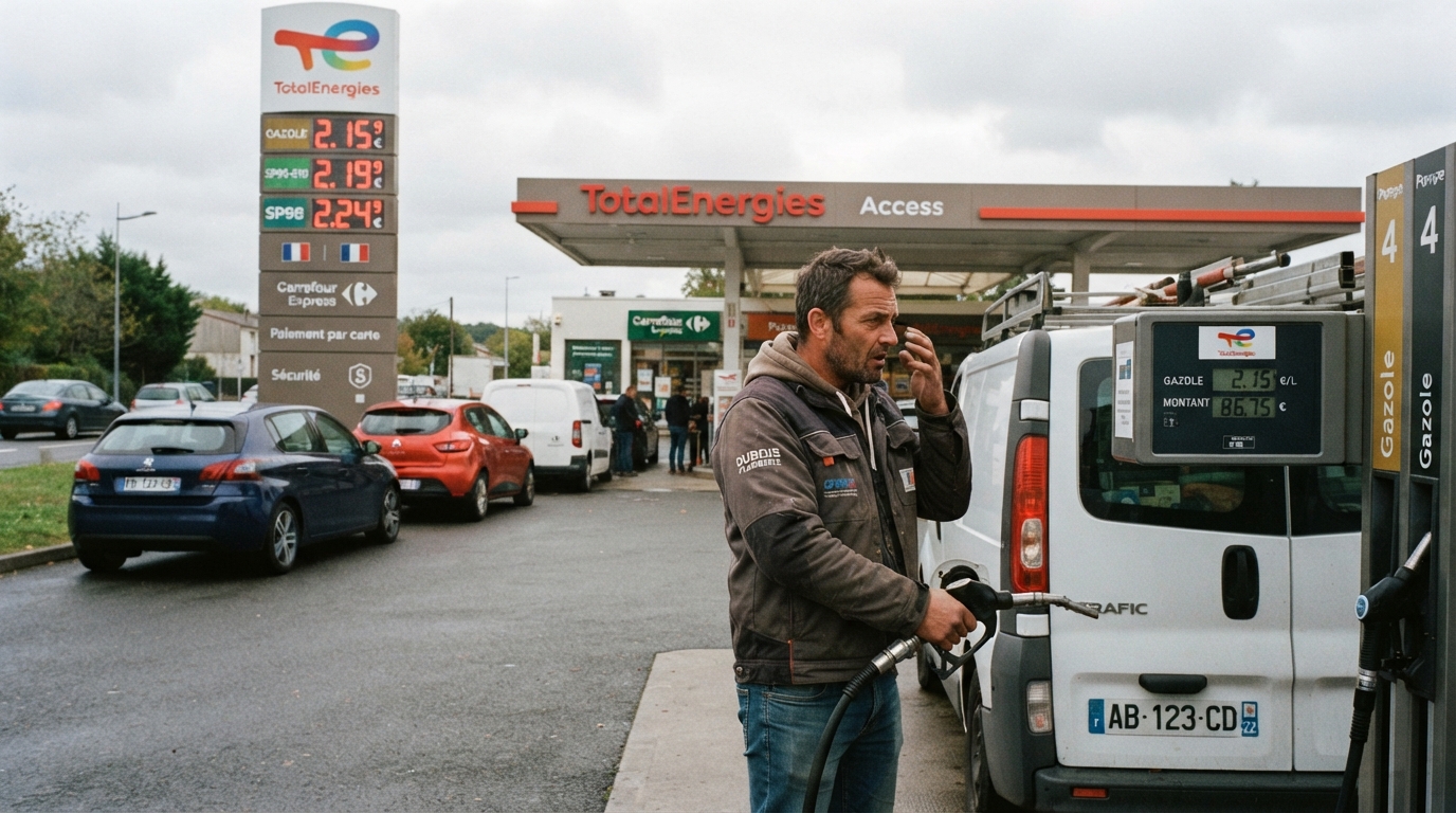 Prix des carburants en France : la colère monte, le gouvernement sous pression