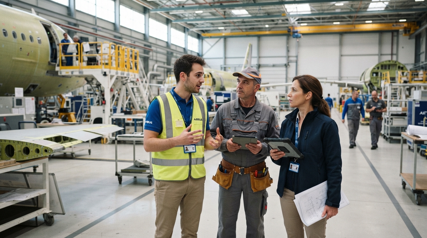Toulouse : Airbus et la filière aéronautique relancent le recrutement en Occitanie
