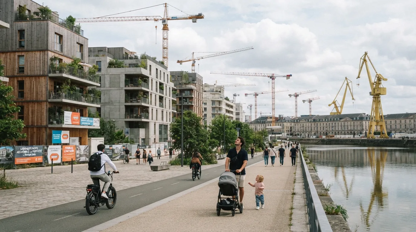 Nantes : logement et attractivité sur la Loire au défi de la croissance